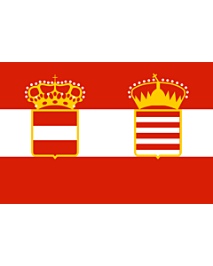 Flag: Naval Ensign of Austria Hungary 1918