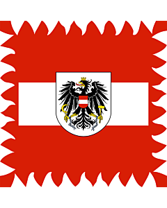 Flag: Former Flag of the President of Austria  used until 1984