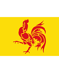 Flag: Wallonia (Walloon Region)