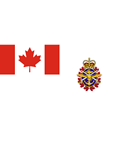 Flag: Joint service flag of the Canadian Forces