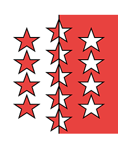 Flag: Valais