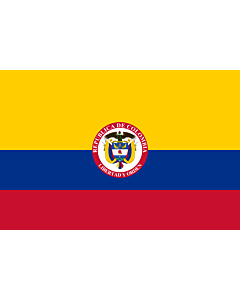 Flag: That is used by the President of Colombia
