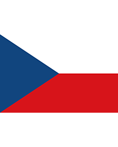 Flag: Czechia (Czech Republic)