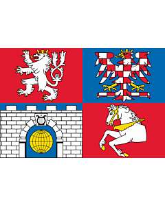 Flag: Pardubice Region