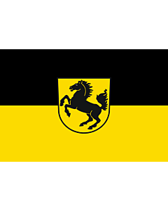 Flag: Stuttgart, Landeshauptstadt