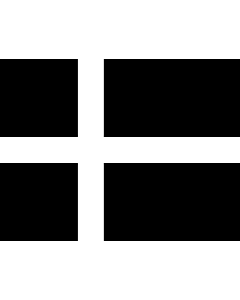 Flag: Danish flag of mourning | Alleged early modern Danish flag of mourning  Sorgeflag