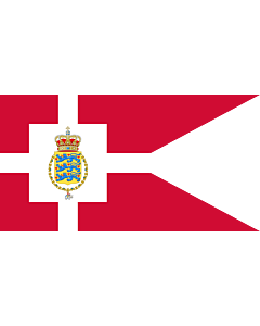 Flag: Standard of the Crown Prince of Denmark