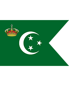Flag: Royal Standard of The Crown Prince of Egypt 1922-53