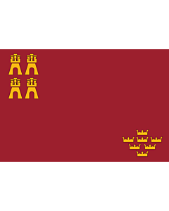 Flag: Autonomous Community of the Region of Murcia