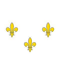 Flag: Royalist France | Royalist France prior to 1789 and from 1814-30 I created this image as a vector replacement for Image French Fleur-De-Lis  White