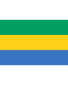 Flag: Gabon