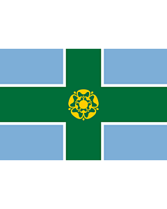 Flag: Derbyshire