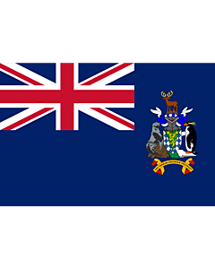 Flag: South Georgia and the South Sandwich Islands