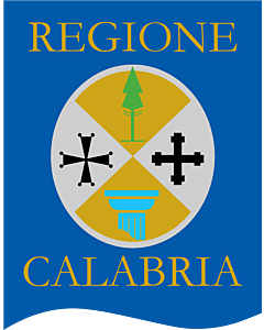 Flag: Calabria Gonfalone
