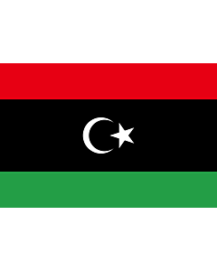 Flag: Libya