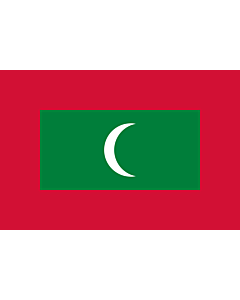 Flag: Maldives