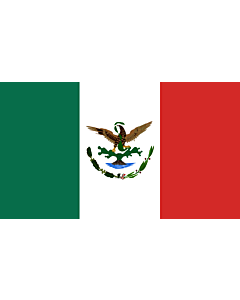 Flag: Mexico  1893-1916