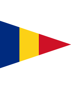 Flag: Romanian Lieutenant Commander  1939