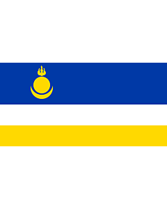 Flag: Republic of Buryatia