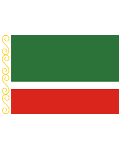 Flag: Chechen Republic
