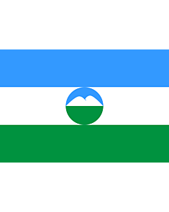 Flag: Kabardino-Balkar Republic 