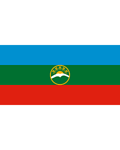 Flag: Karachay-Cherkess Republic