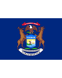 Flag: Michigan