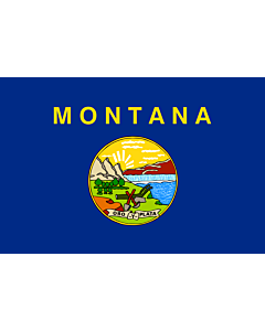 Flag: Montana