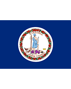 Flag:  Commonwealth of Virginia