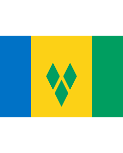 Flag: Saint Vincent and the Grenadines