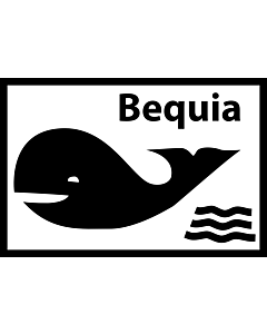 Flag: Unofficial flag of Bequia island/St