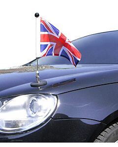  Magnetic Car Flag Pole Diplomat-1.30 Great Britain