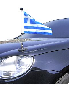  Magnetic Car Flag Pole Diplomat-1 Greece