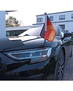  Car Flag Pole Diplomat-Z-Chrome-PRO-Audi-A8-D5  for Audi A8 (D5) (2017-)